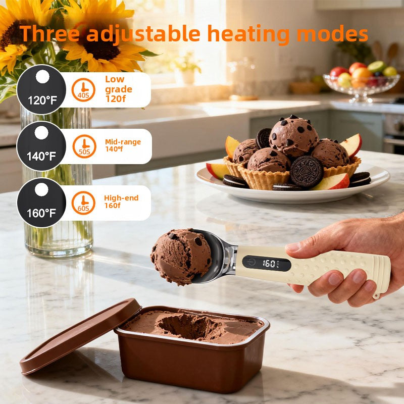 Electric Heated Ice Cream Scoop