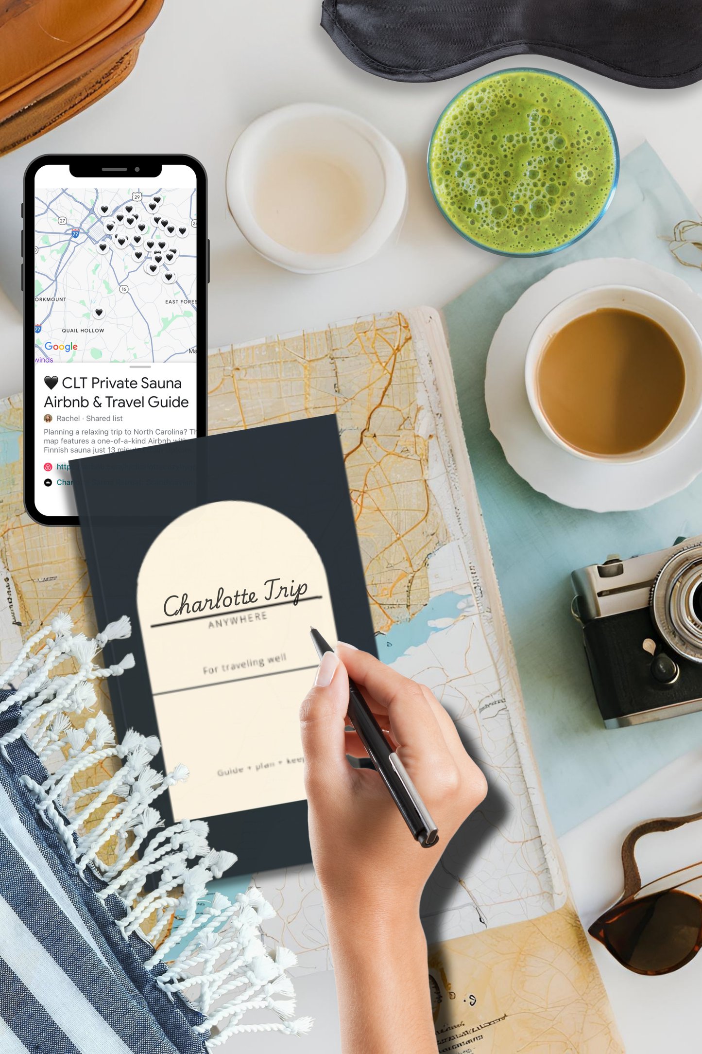 Custom Travel Planner for Road Trips, Vacations & Any Destination