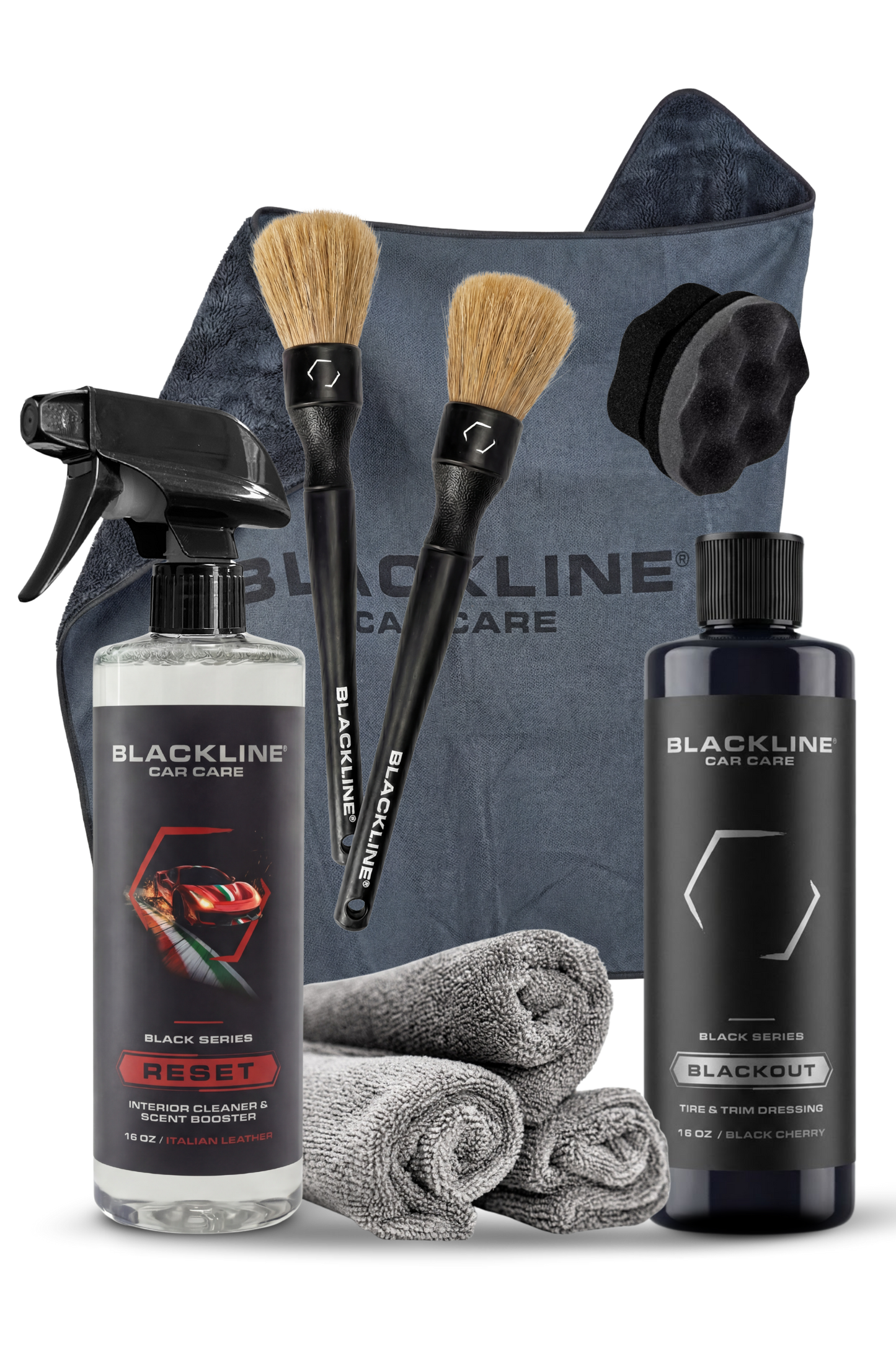 TOALLA DE SECADO BLACKLINE® SLIM CON BUCLE RETORCIDO