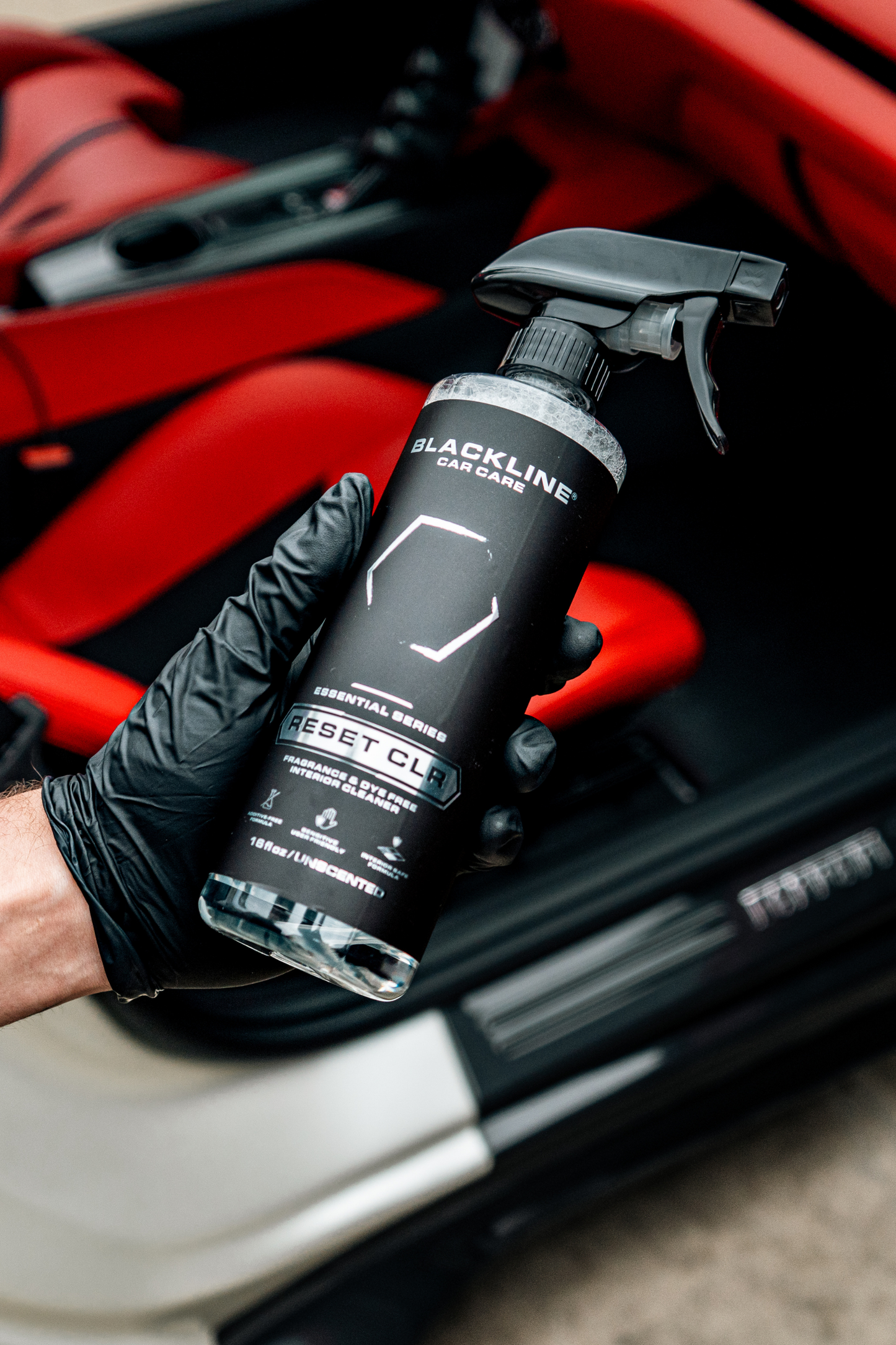 BLACKLINE® LIMPIADOR DE INTERIORES Y MEJORADOR DE AROMA
