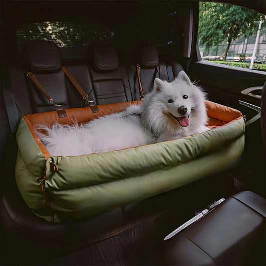 La cama doble para asiento de coche Milano – Lujo para el viaje de tu mascota