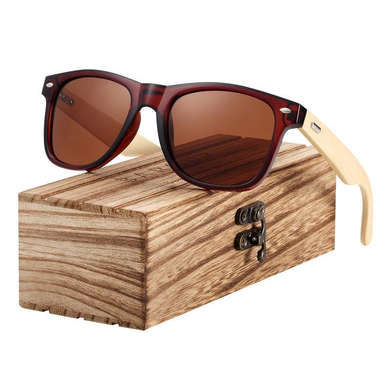 Nuevas gafas de sol de lujo para viaje, gafas de sol vintage con patillas de madera, gafas de moda para hombre y mujer con protección UV400