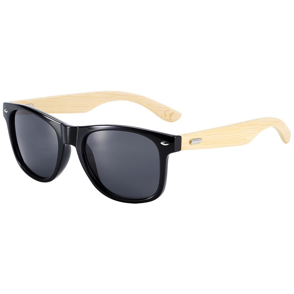 Nuevas gafas de sol de lujo para viaje, gafas de sol vintage con patillas de madera, gafas de moda para hombre y mujer con protección UV400