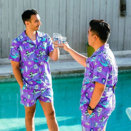 Creepy Tiki Shirt - Deep Sea