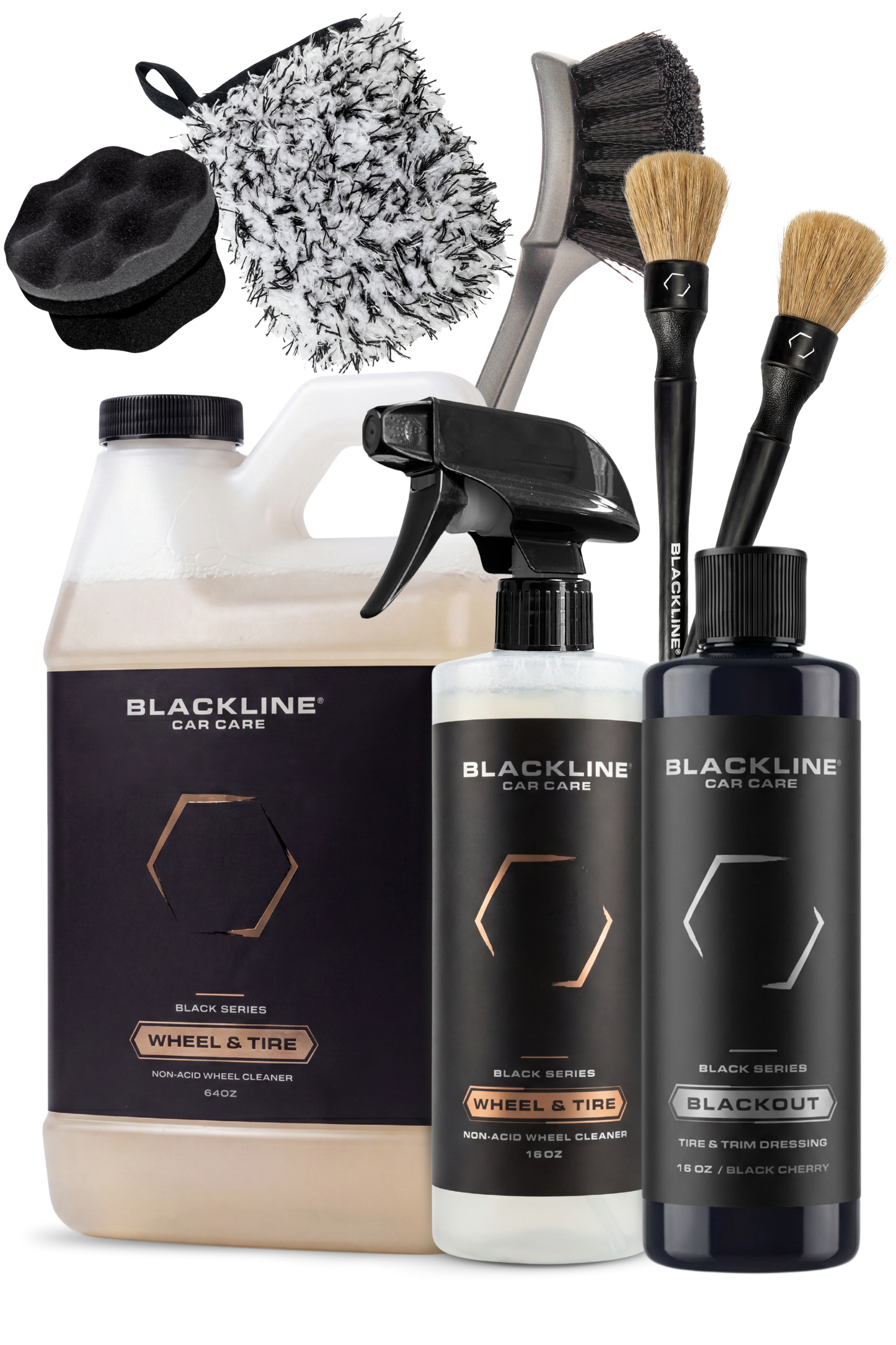 BLACKLINE® ACONDICIONADOR PARA NEUMÁTICOS Y EMBELLECEDORES OSCUROS