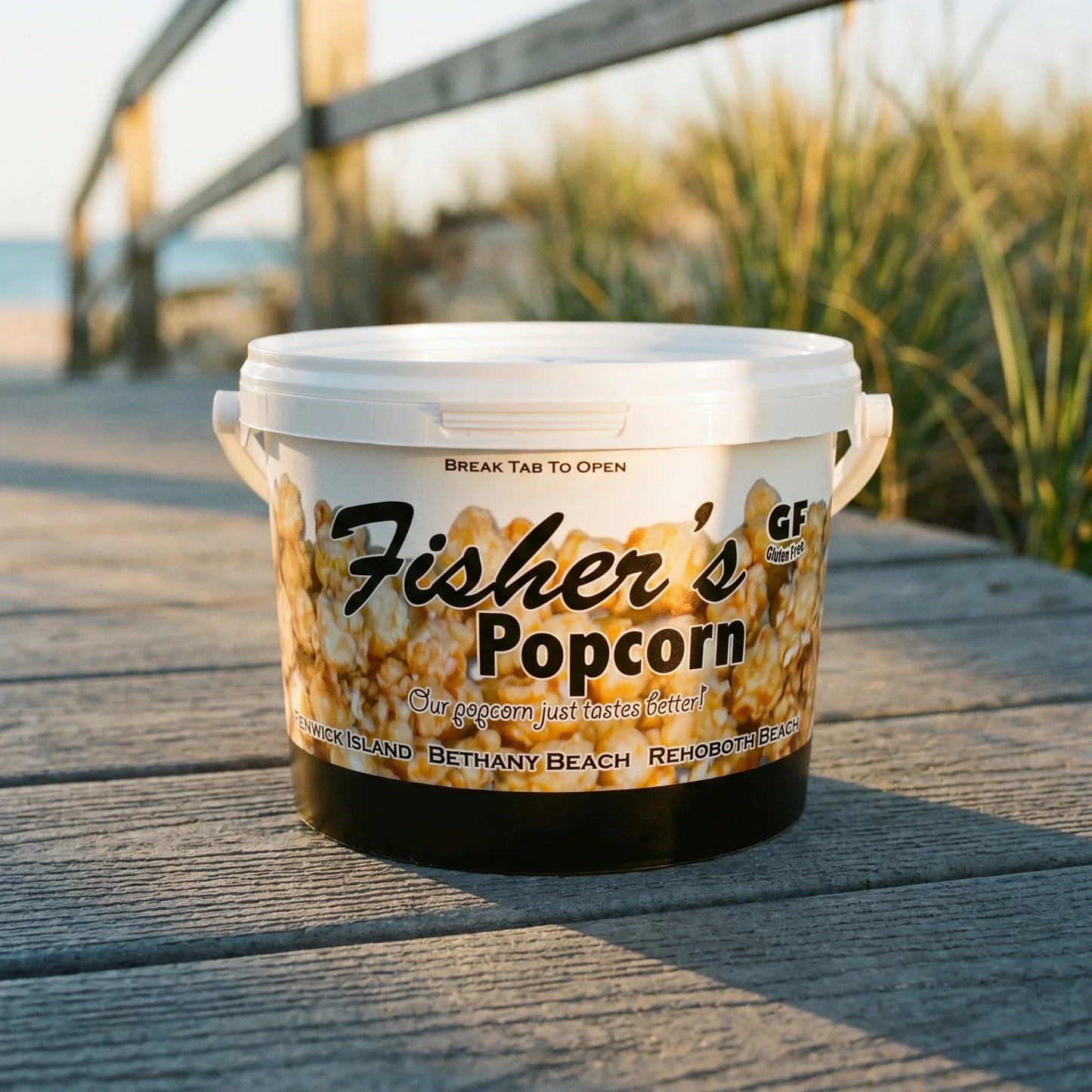 Recipientes de palomitas de maíz Fisher
