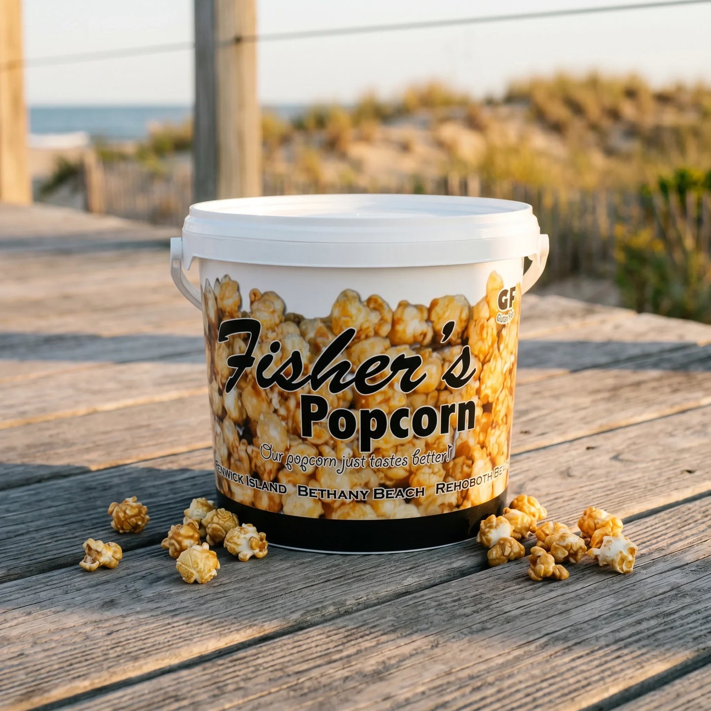Recipientes de palomitas de maíz Fisher
