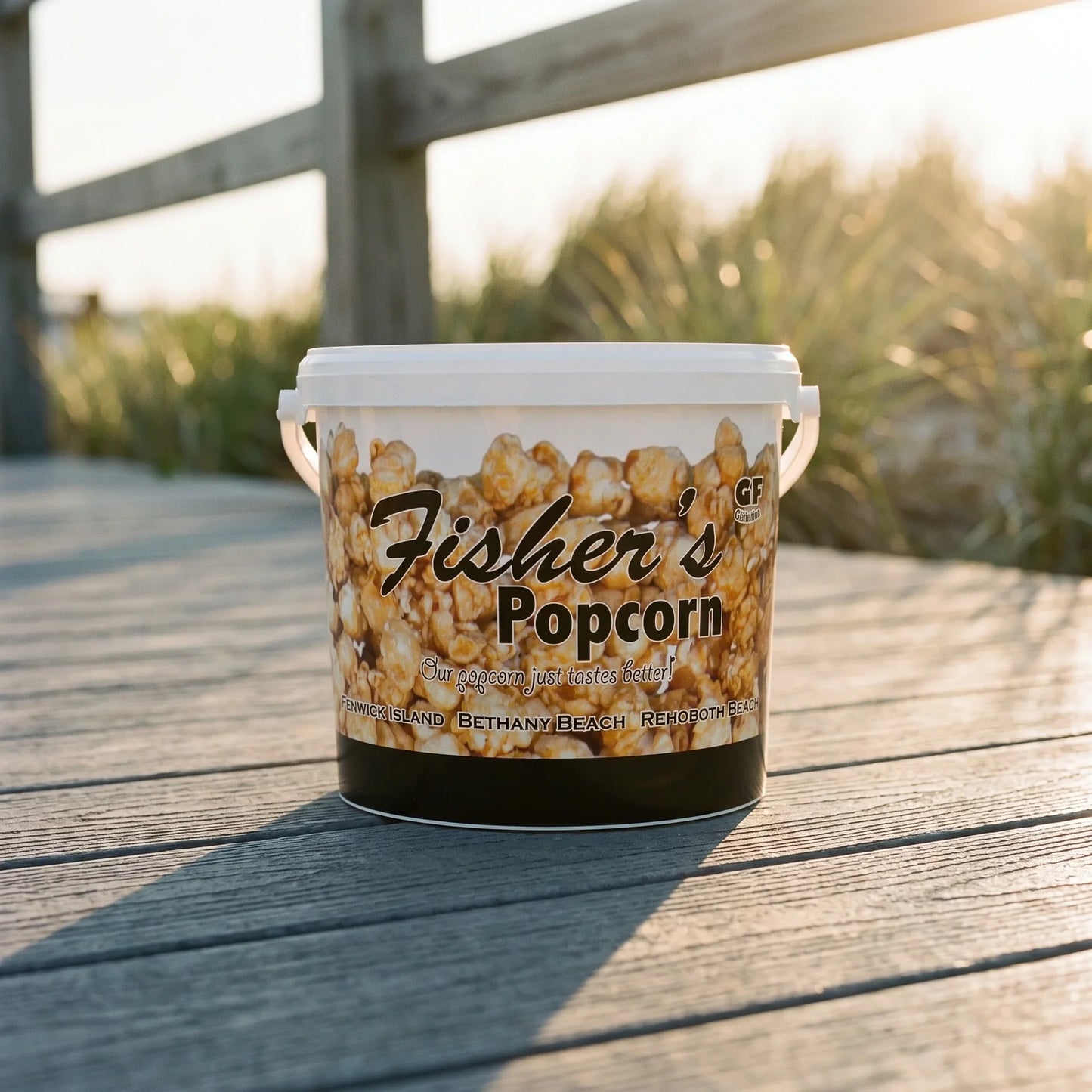 Recipientes de palomitas de maíz Fisher