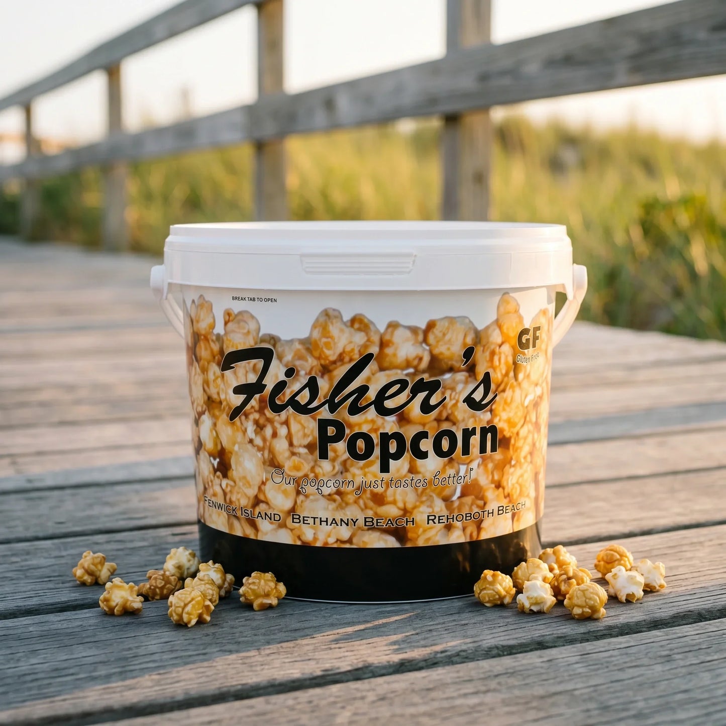 Recipientes de palomitas de maíz Fisher