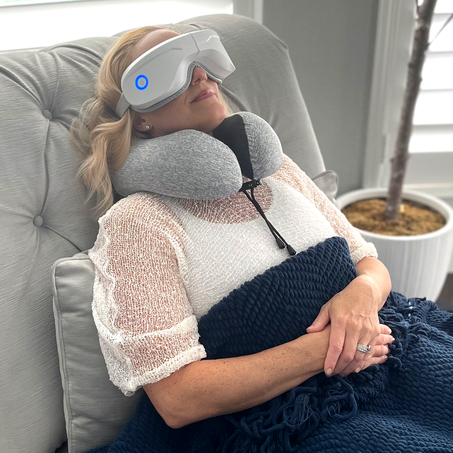 Memory Foam Travel Pillow