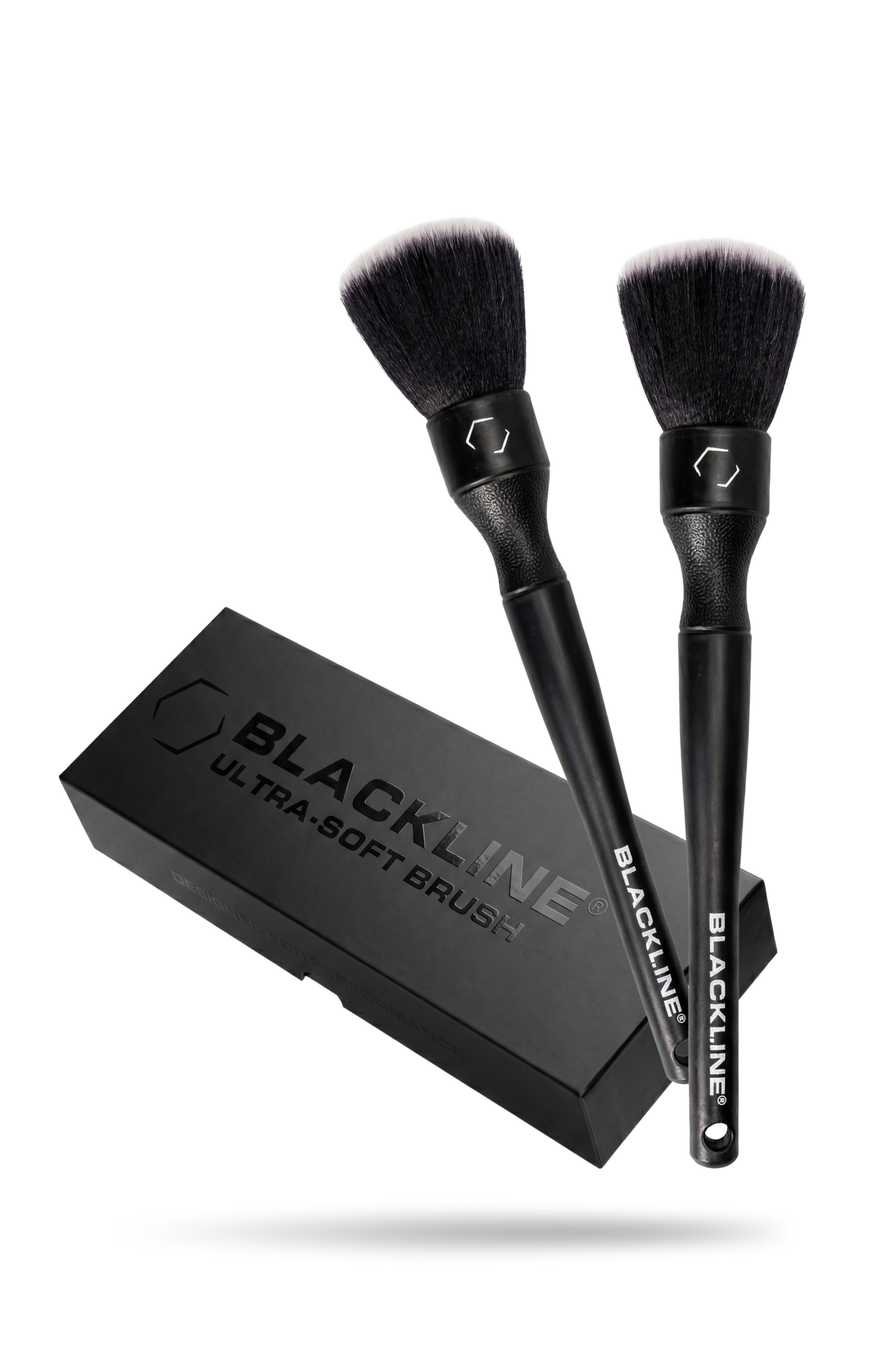 Set de cepillos de detalle extrasuaves BLACKLINE®