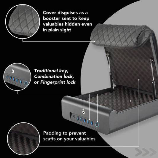 BoostedSafe Elite: Fingerprint, Key & Digital Combo