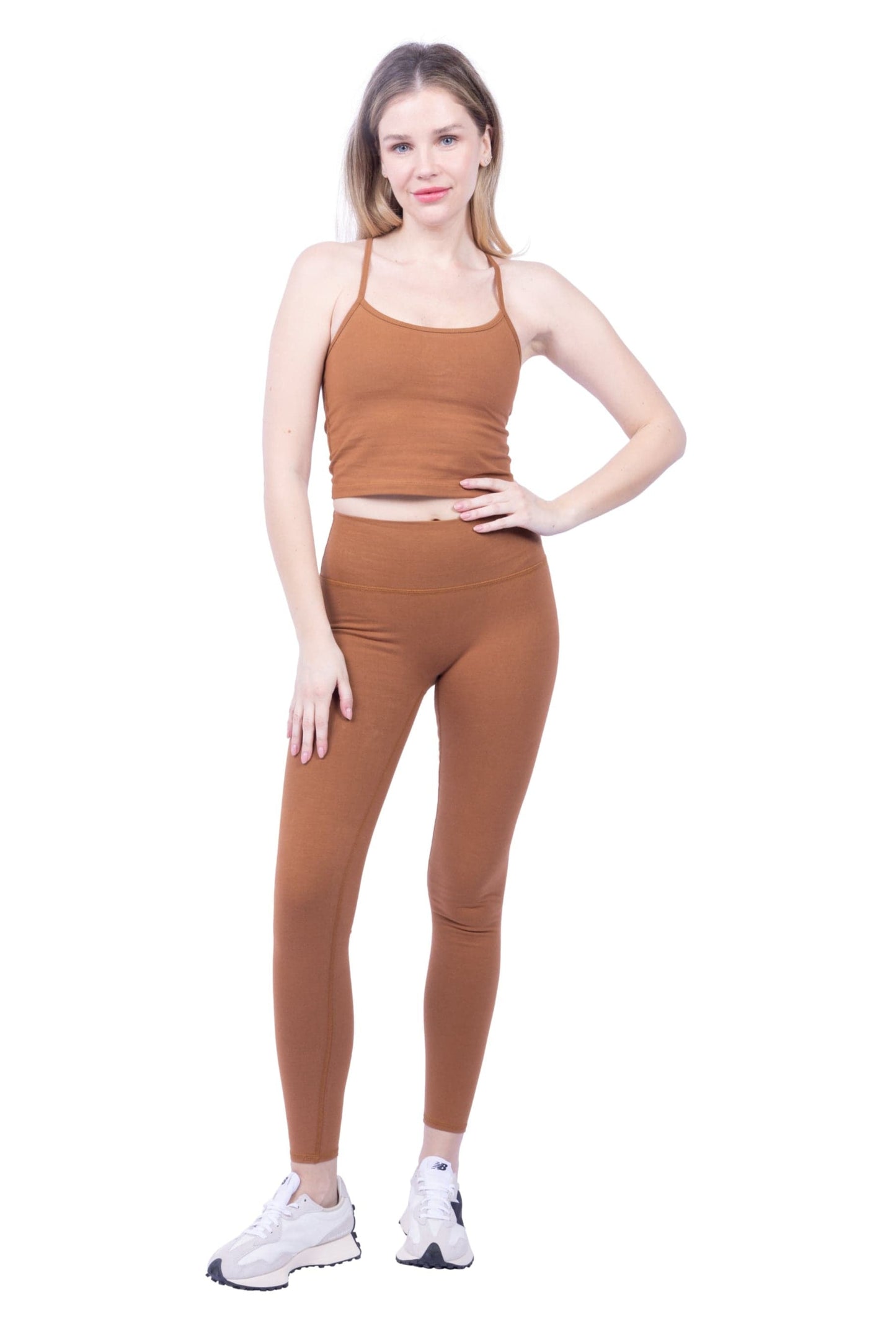 Lea Organic Cotton Cropped Tank