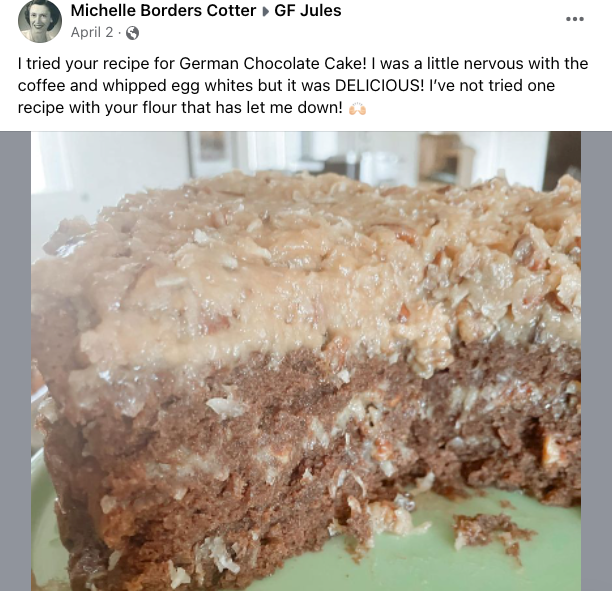 Harina todo uso sin gluten de gfJules