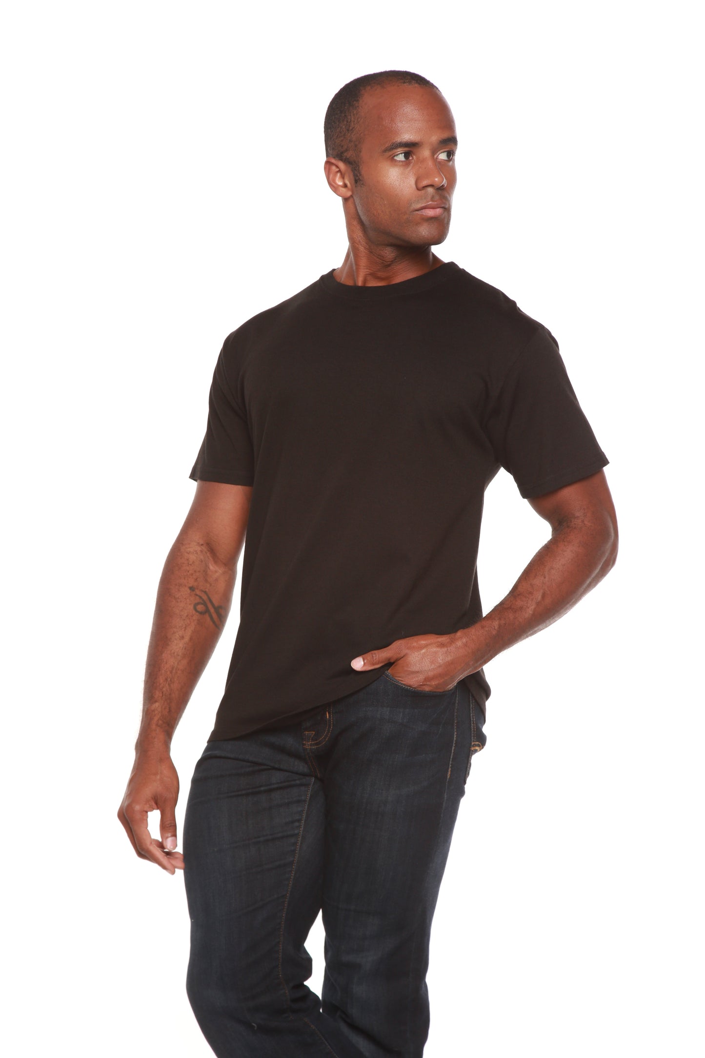 Men's Bamboo Viscose T-Shirt – Organic Cotton, Classic Fit